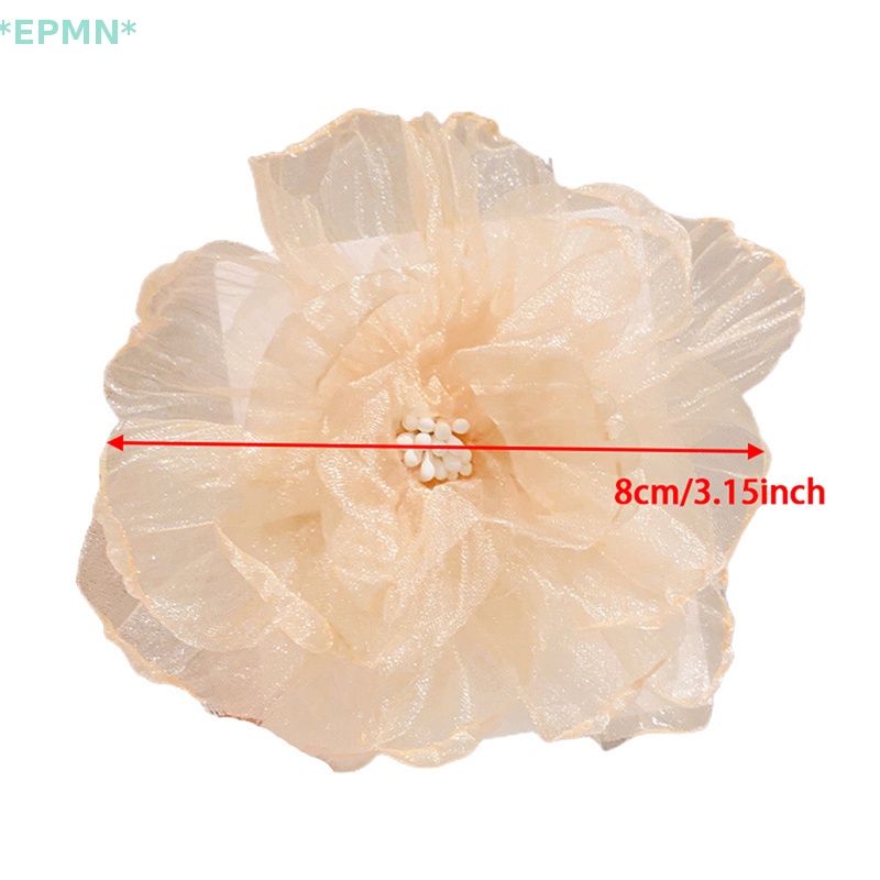 Kẹp Tóc Lưới Hình Hoa Phong Cách Công Chúa Ngọt Ngào Cho Bé Gái Mới