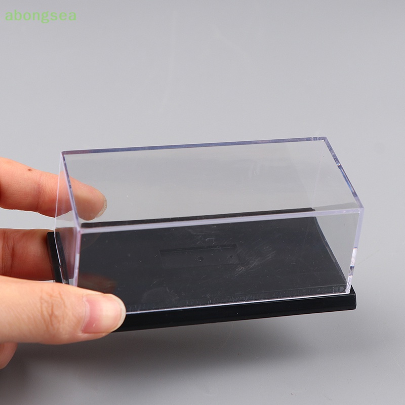 Abongsea Hộp Trưng Bày Mô Hình Đồ Chơi Xe Hơi Anime Bằng Acrylic Chống Bụi Cỡ 1 / 64