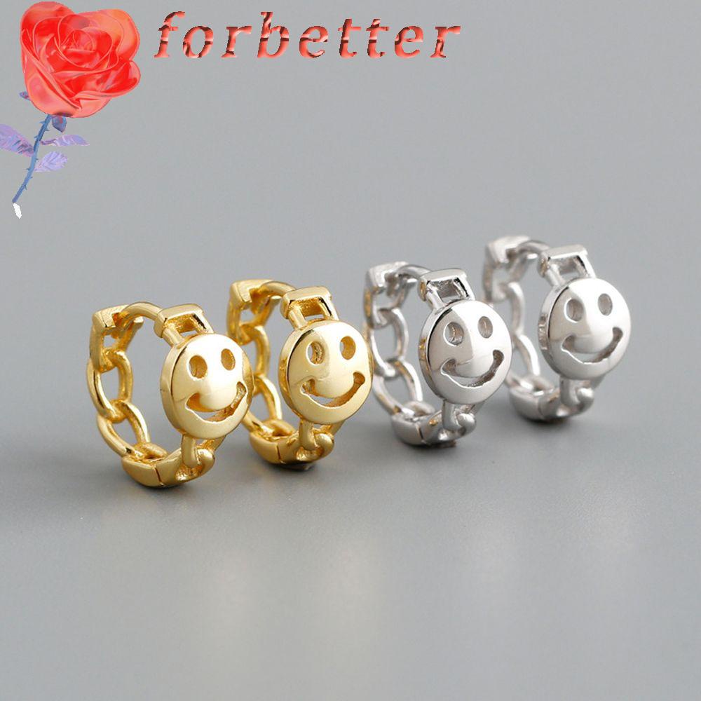 Khuyên Tai Màu Trơn Phong Cách Retro Thời Trang Cho Nữ