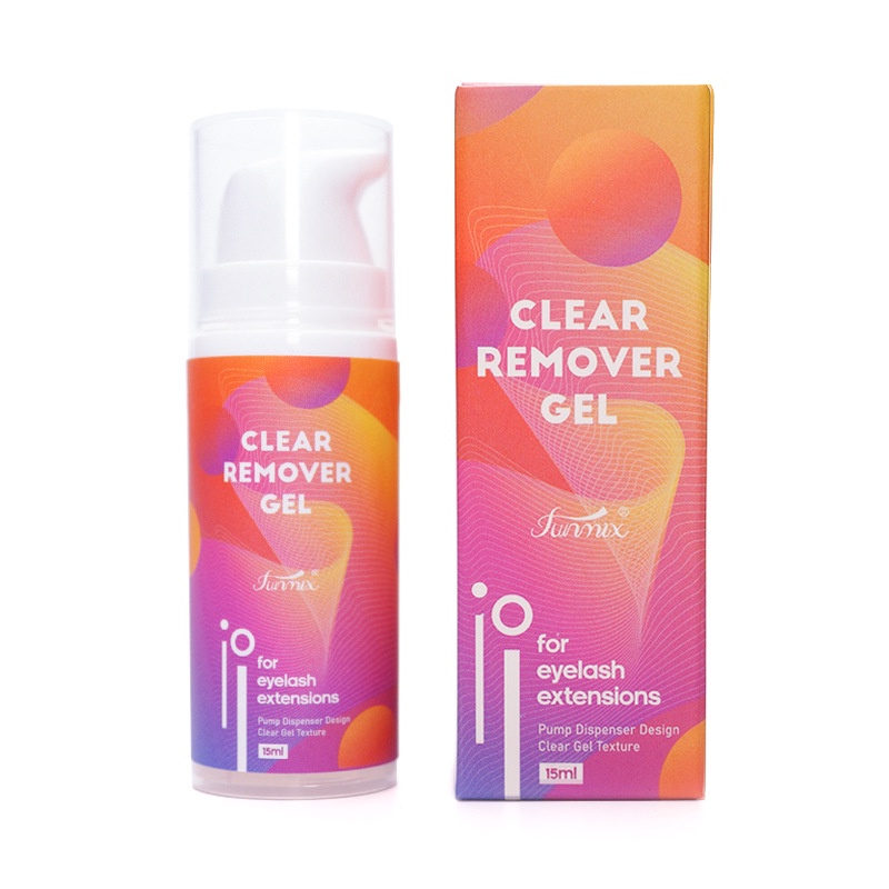 Funmix Cross Border Gel Clear Eyelash Extensions Remover Single Removal Cream Detangler Fast 10ml
