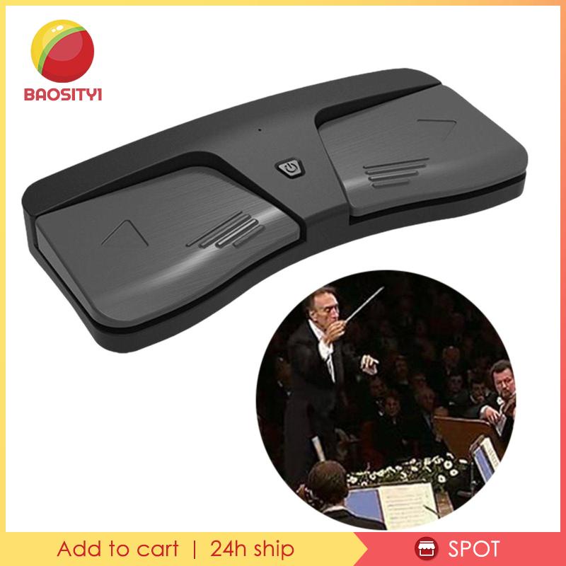 [Baosity1] Công Tắc Bàn Đạp Bật Tắt Không Dây Thông Minh Điều Khiển Bàn Đạp Cho Guzheng Erhu