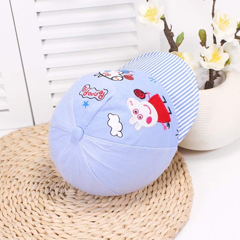 Mũ bóng chày Piggy hoạt hình, Mũ Piggy dễ thương cho bé 0-1 tuổi