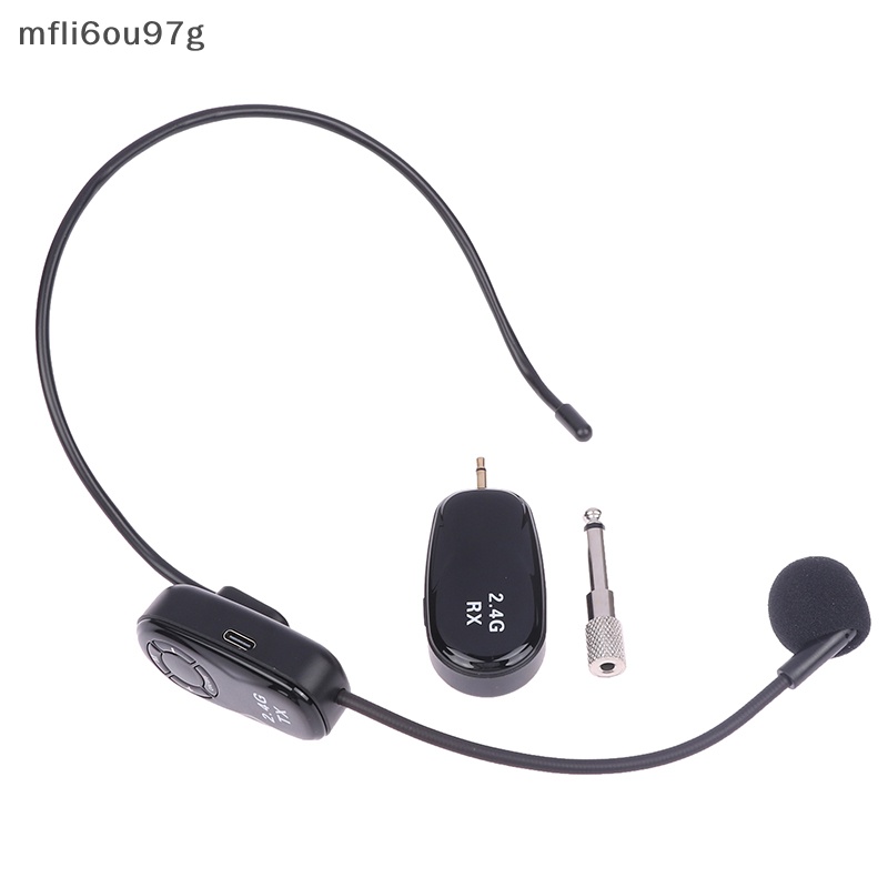 Tai Nghe 2.4G Không Dây Microphone Transmitter Với Receiver Cho Bằng Giọng Nói Khuếch Đại mới