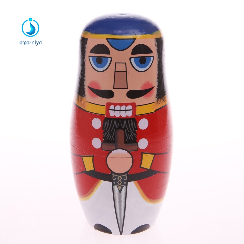 (Shop Amart) Bộ 5 Búp Bê Em Bé Chống Rối Hoạ Tiết Hoạt Hình