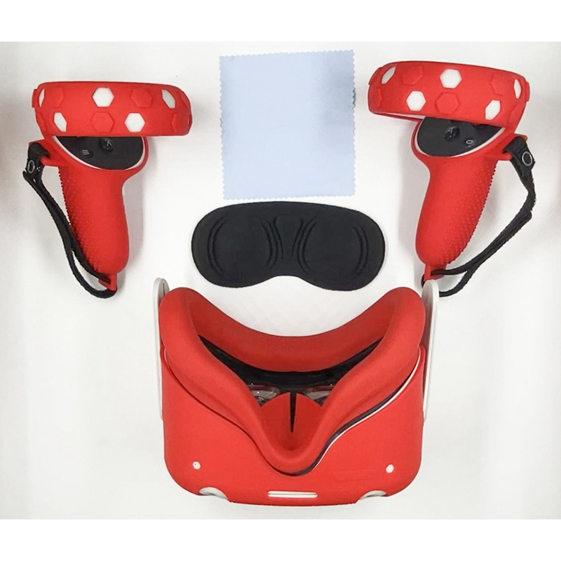 Vỏ Silicon Bảo Vệ Cho Tay Cầm Chơi Game Thực Tế Ảo Oculus Quest 2 VR