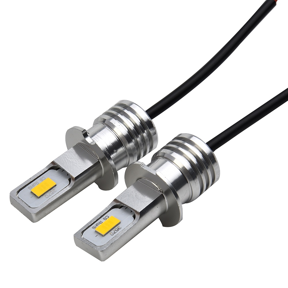 Bóng Đèn LED H3 80W / 2000LM / 3000K Ánh Sáng Vàng Chất Lượng Cao Cho Xe Hơi