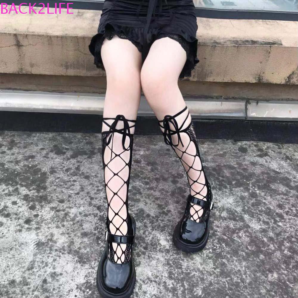 Vớ Lưới Ren Mỏng Phong Cách Lolita Gợi Cảm Cho Nữ 2Lilife