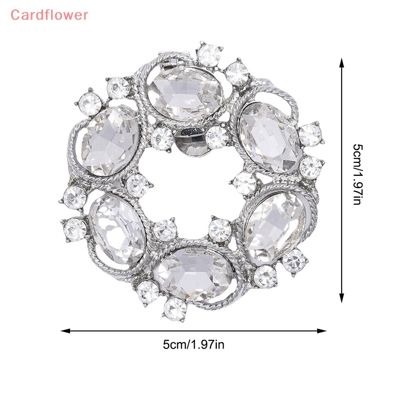 1 Kẹp Giày Cao Gót Đính Đá Lấp Lánh Cho Cô Dâu Mới