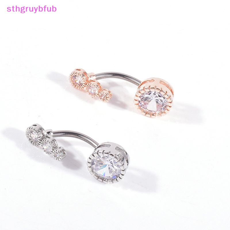 Khuyên Rốn Đính Đá Lấp Lánh Quyến Rũ