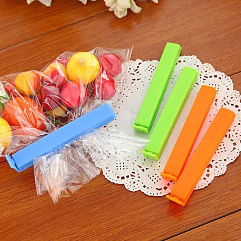 Set 10 Kẹp Miệng Túi Thực Phẩm Bằng Nhựa Tiện Dụng