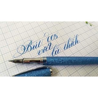 Bút máy viết chữ đẹp ngòi lá tre Ouguwen 005, nét thanh đậm, ngòi calligraphy _vpp