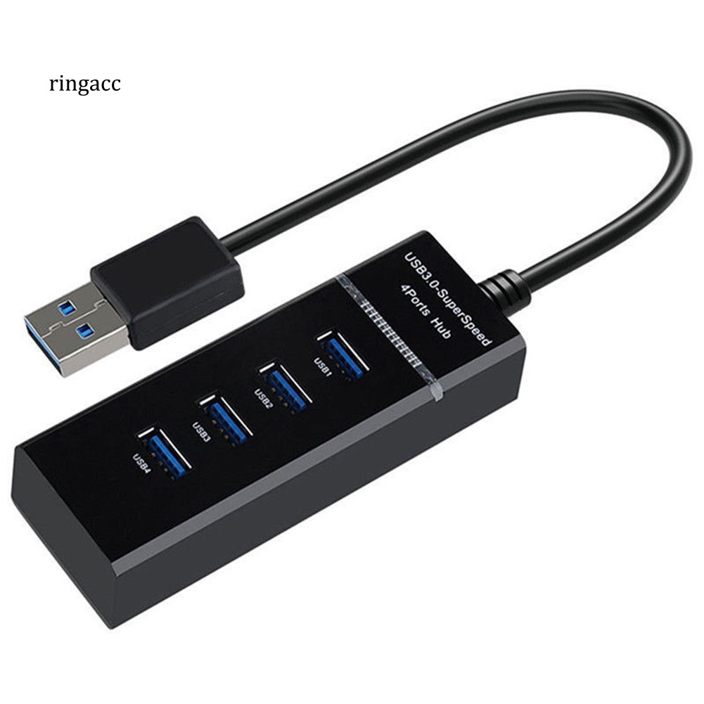 Bộ Chia 4 Cổng USB 3.0 Tốc Độ Cao Cho Máy Tính