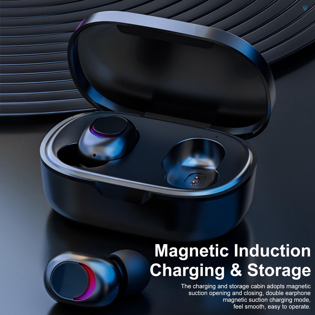 Tai Nghe Nhét Trong Không Dây Mini BT5.0 Điều Khiển Cảm Ứng Kèm Mic Và Hộp Sạc Chất Lượng Cao Cho Lenovo PD1X Ốp