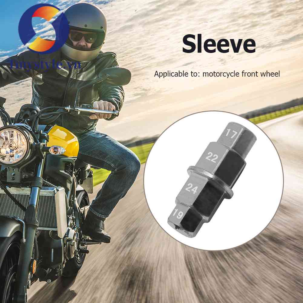 Trục Bánh Xe Trước Hình Lục Giác Cho Xe Mô Tô