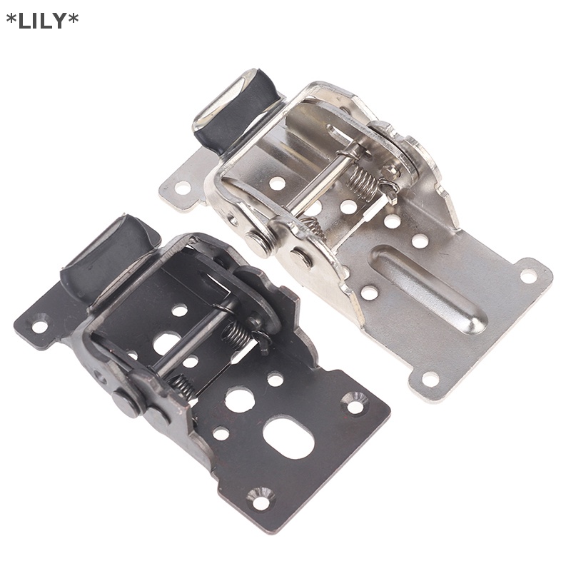 Lily 1 chiếc bản lề gấp tự khóa 0-90-180 độ Bản lề đồ nội thất gấp chân bàn uuu