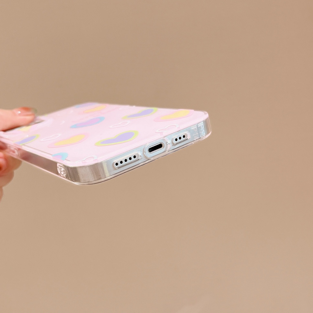 Ốp Điện Thoại Chống Sốc Hai Mặt Kèm Dây Đeo Cho IPhone 14 13 12 11 Pro Max