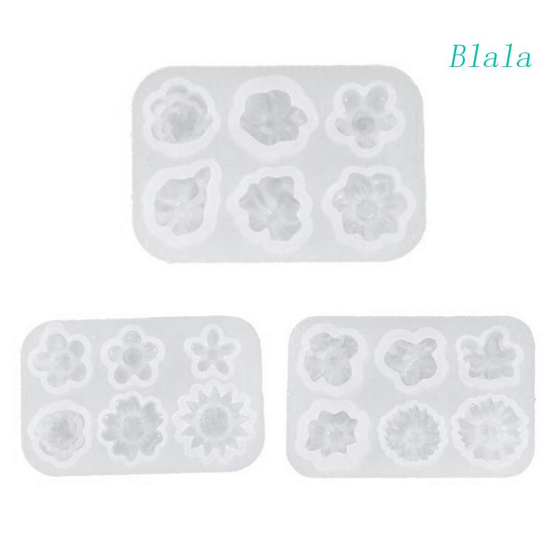 Khuôn Silicone Làm Mặt Vòng cổ Hình Bông Hoa Nhỏ Xinh