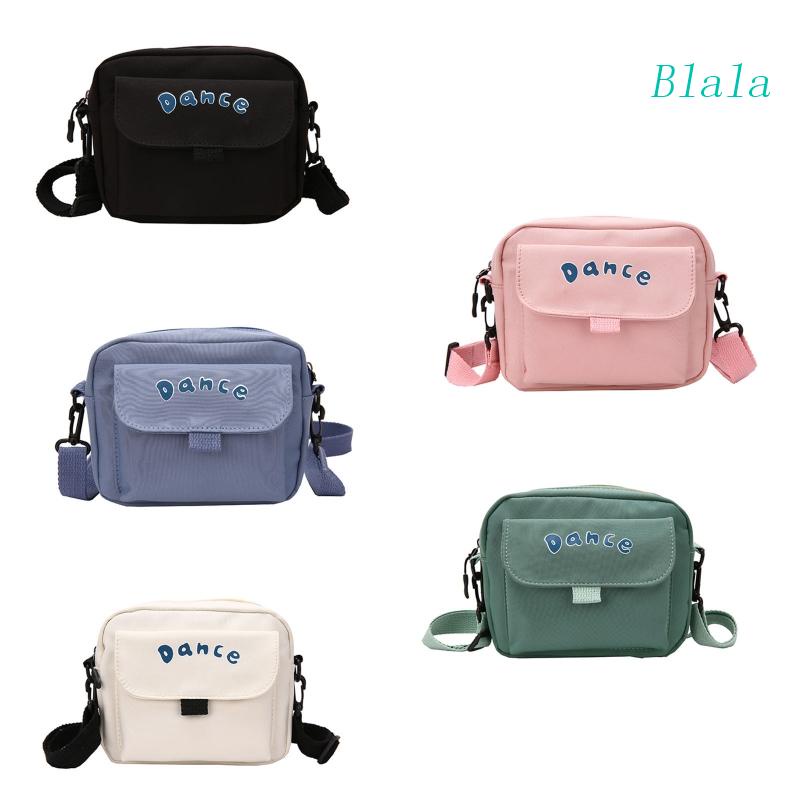 Túi Đeo Chéo Vai Bằng Nylon Có Khóa Kéo Sức Chứa Lớn Thiết Kế Đơn Giản Nhẹ Nhàng Cho Nữ