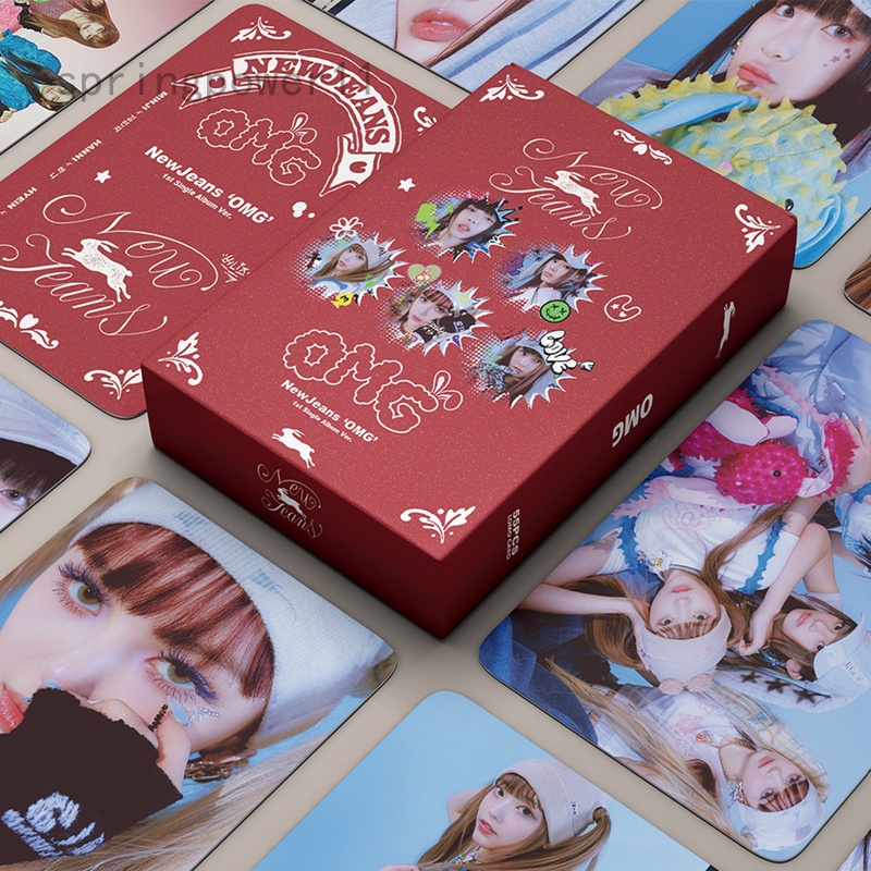Set 55 Tấm Thẻ Ảnh Lomo Các Thành Viên Nhóm Nhạc Kpop Newjeans
