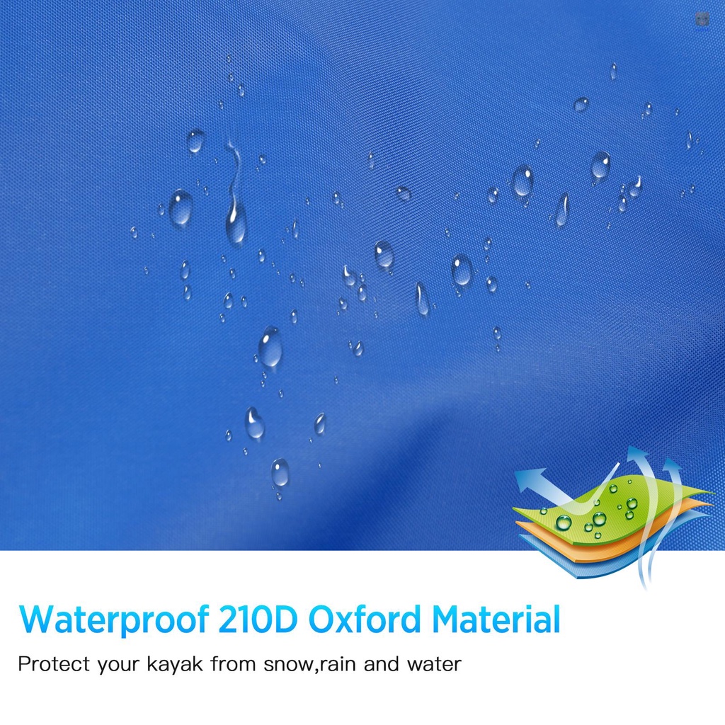 Vỏ Bọc Thuyền Kayak Lixada Chống Bụi Chống Nước Thông Dụng Kèm Túi Đựng