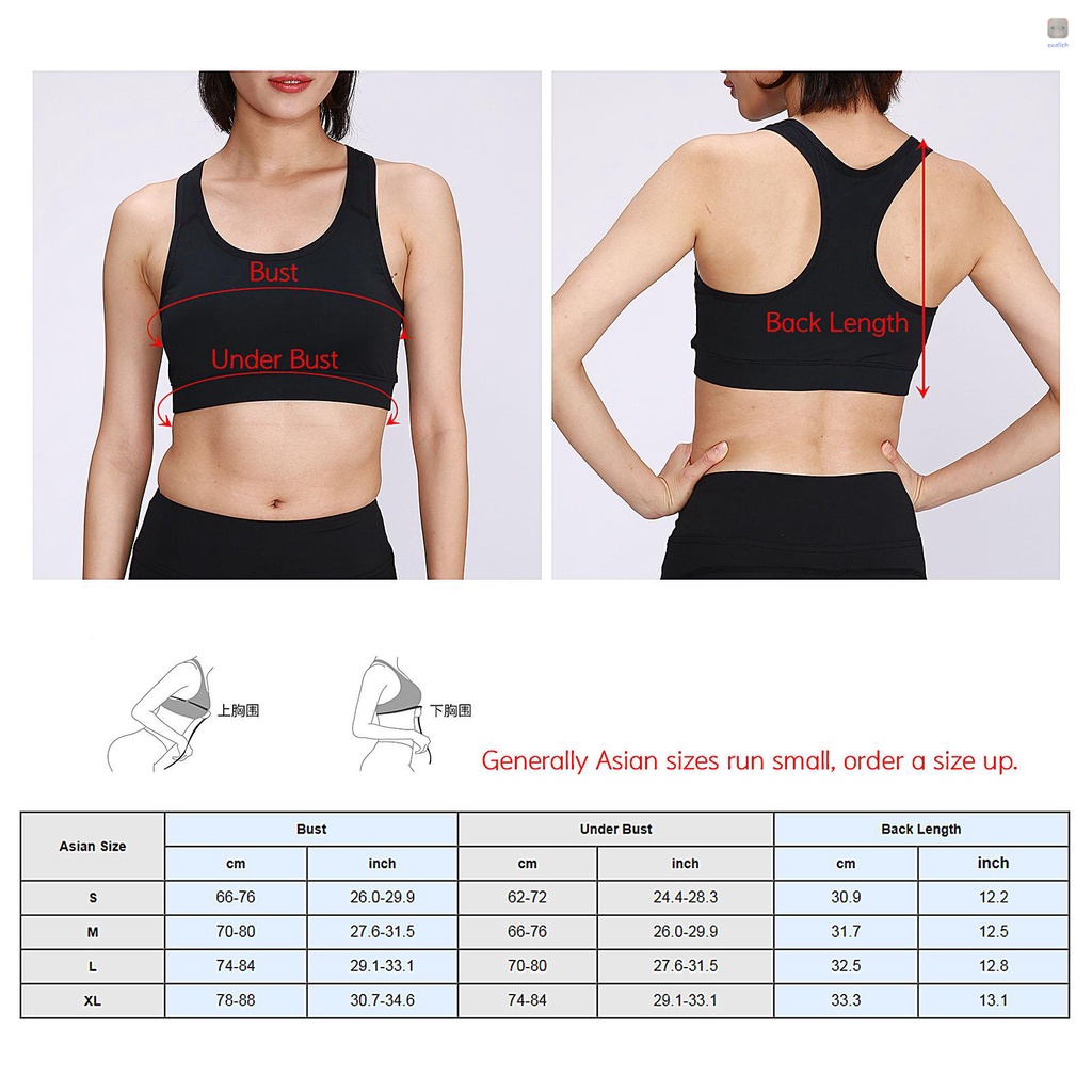 Áo Bra Thể Thao Có Mút Nâng Ngực Dành Cho Nữ