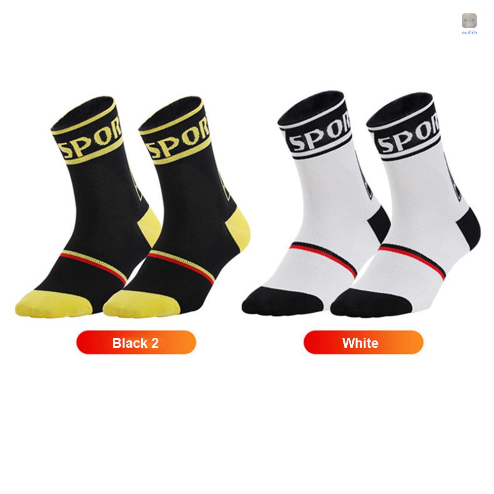 Vớ Thể Thao Thoáng Khí Họa Tiết Chấm Bi / Kẻ Sọc Dành Cho Nam Nữ