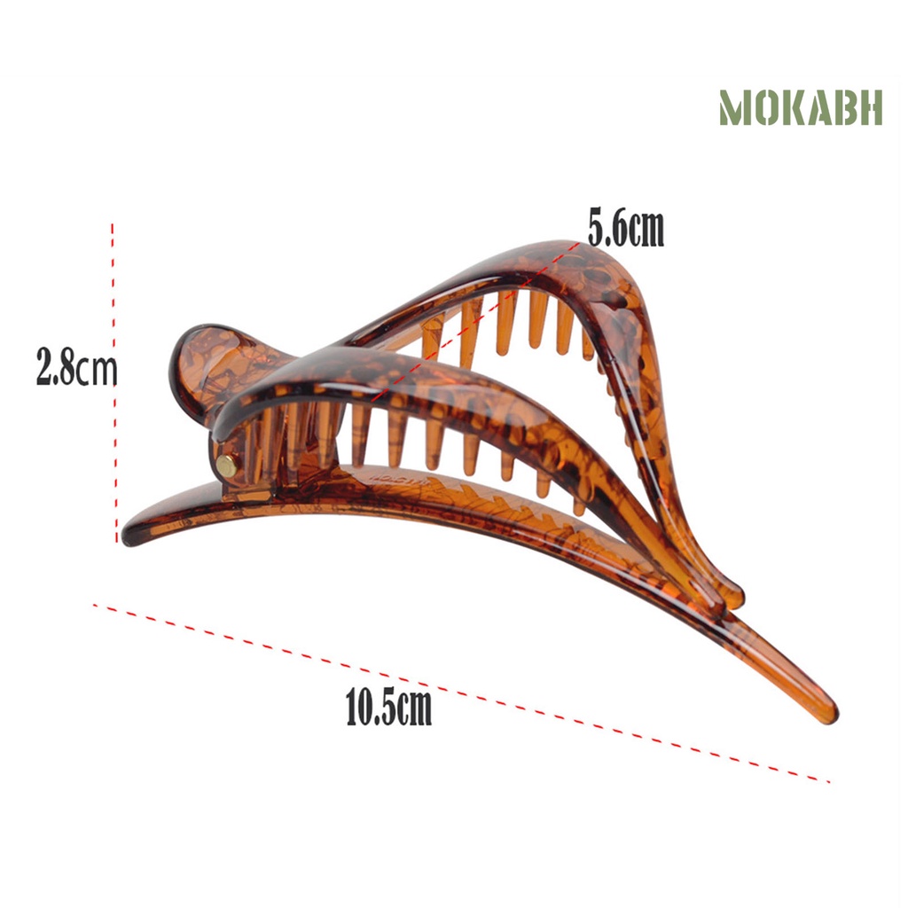 Lược Cài Tóc Họa Tiết Trái Tim Rỗng Chống Trượt