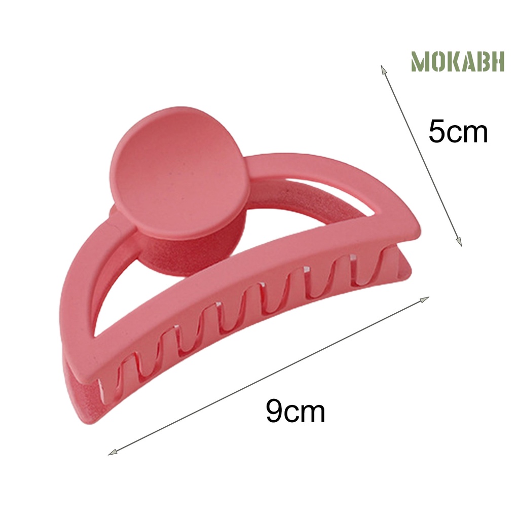 Kẹp Tóc Càng Cua Bằng Acrylic Màu Sắc Ngọt Ngào Thời Trang