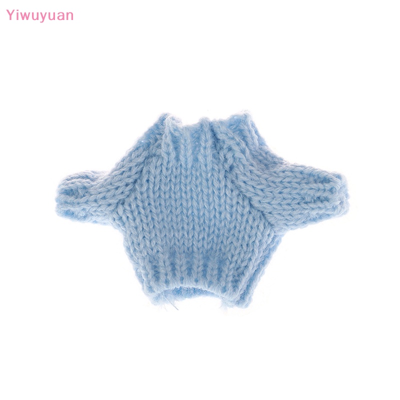 Bộ Áo Sweater Tay Thỏ + Quần Short Đáng Yêu Cho Búp Bê Tỷ Lệ 1 / 12 Mới