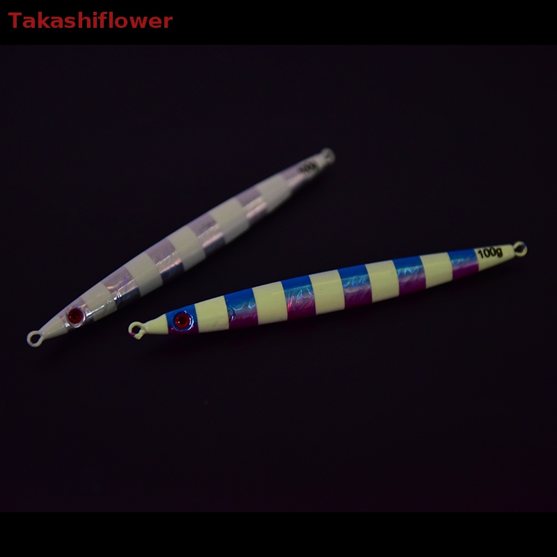 Mồi Câu Cá 100g Bằng Kim Loại Phát Sáng Độc Đáo