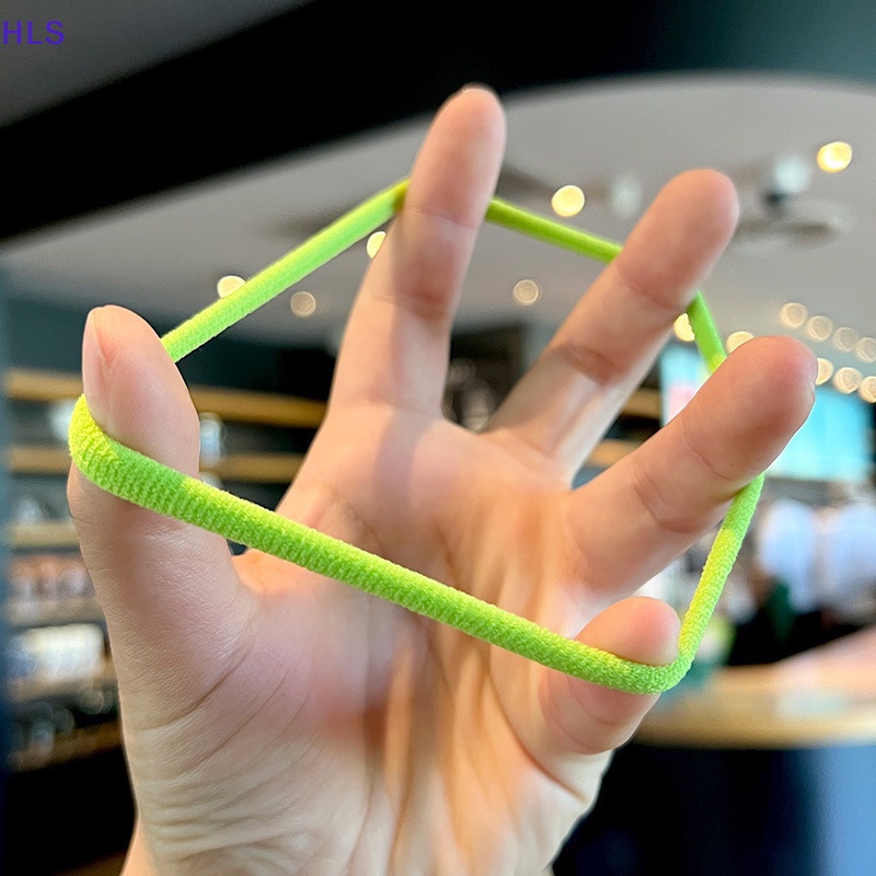 Hộp 24 Dây Buộc Tóc Co Giãn Không Đau Xinh Xắn Cho Bé Gái