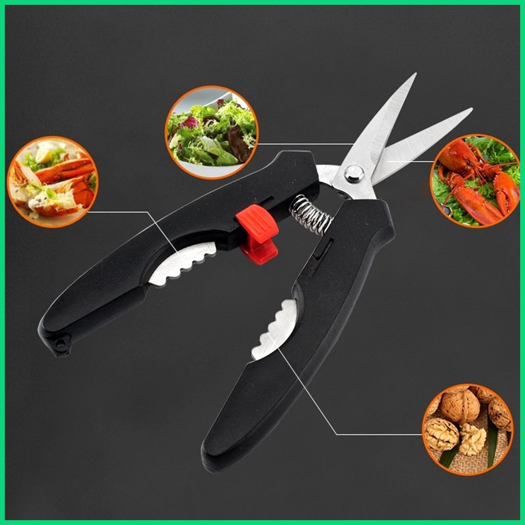 Kéo Cắt Tôm Hùm / Cá Bằng Thép Không Gỉ Tiện Dụng Cho Nhà Bếp