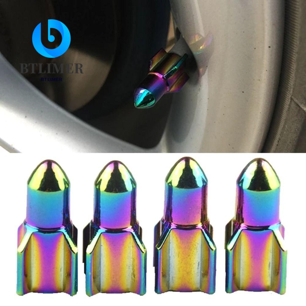 Vỏ Bọc Bảo Vệ Van Bánh Xe Đạp / Xe Máy Bền Bỉ Hình Tên Lửa