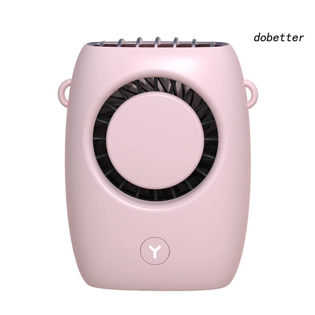 Quạt Đeo Cổ Chống Mài Mòn Thiết Kế Nhỏ Gọn Có Thể Sạc Lại Bằng Cổng USB Cho Văn Phòng