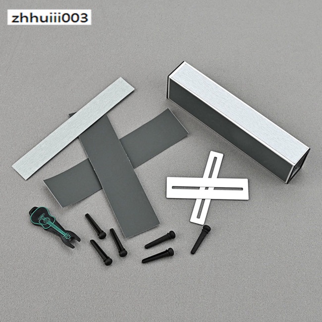Zhihui Set 13 Dụng Cụ Chà Nhám Cân Bằng Phím Đàn Guitar Kèm Giấy Nhám Bảo Vệ Bàn Phím