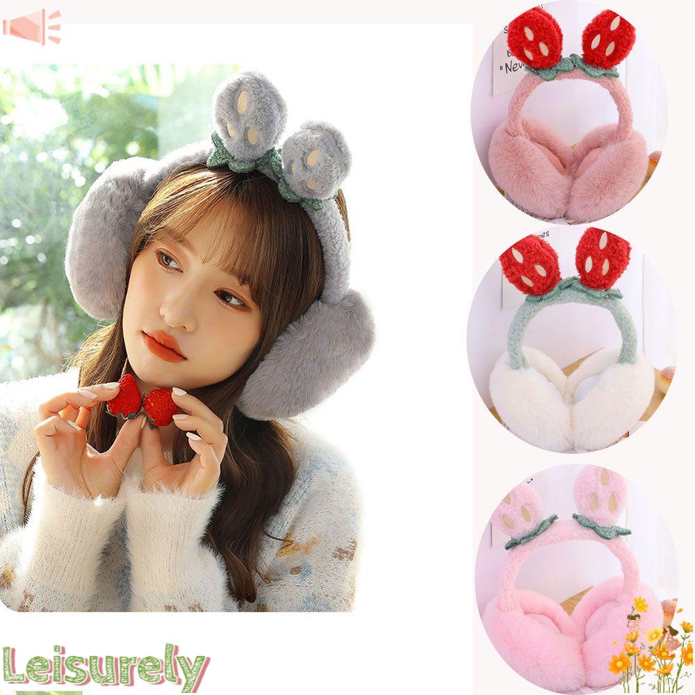 Chụp Tai Giữ Ấm Họa Tiết Hoạt Hình Dễ Thương