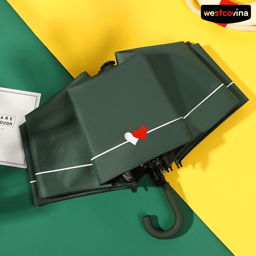 [COD]☁Dù Gấp Gọn Chống Gió Gọn Nhẹ 8 Gia Cố Với Tay Cầm Tiện Dụng Cho Nữ