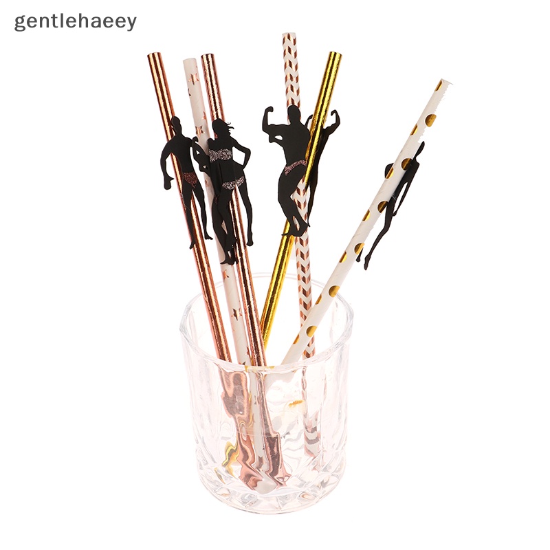 Bộ 6 Ống Hút Dùng Trang Trí Tiệc Độc Đáo