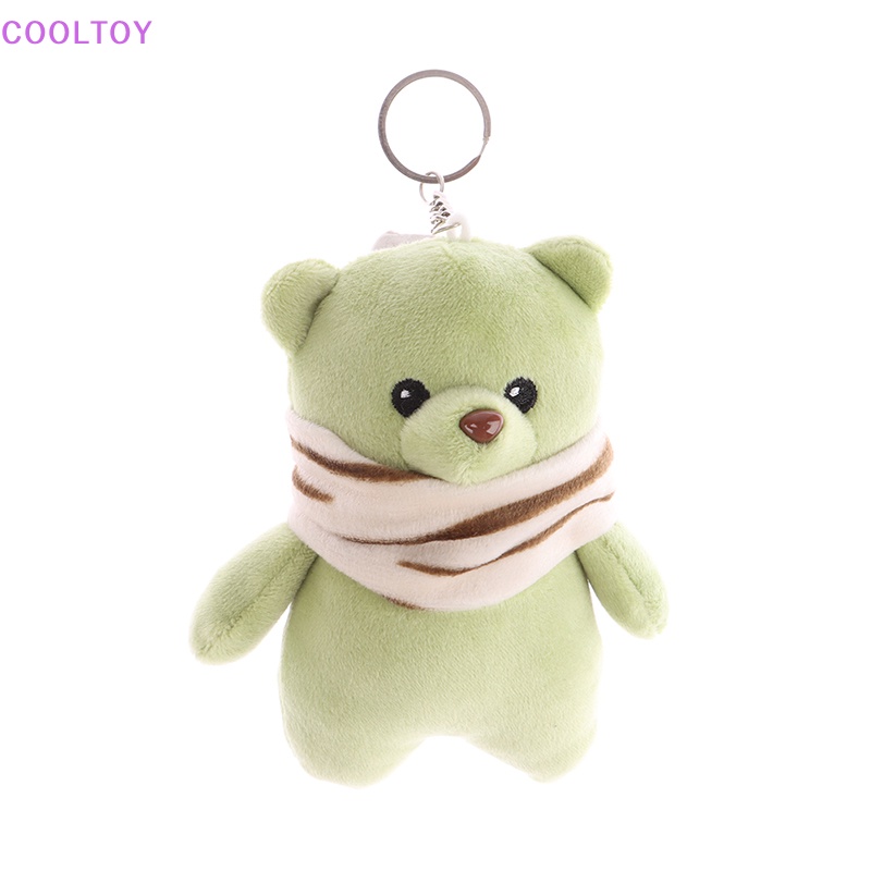 Móc Khóa Hình Gấu Nhồi Bông 12cm Dễ Thương