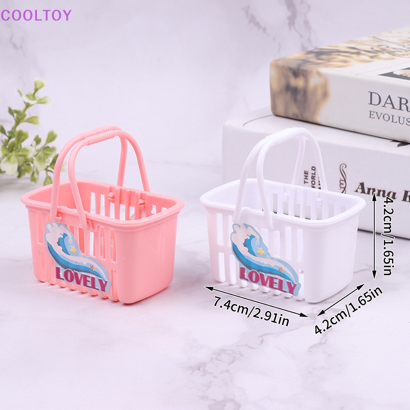 Cooltoy Giỏ Mua Sắm Trang Trí Phong Cảnh Nhà Búp Bê