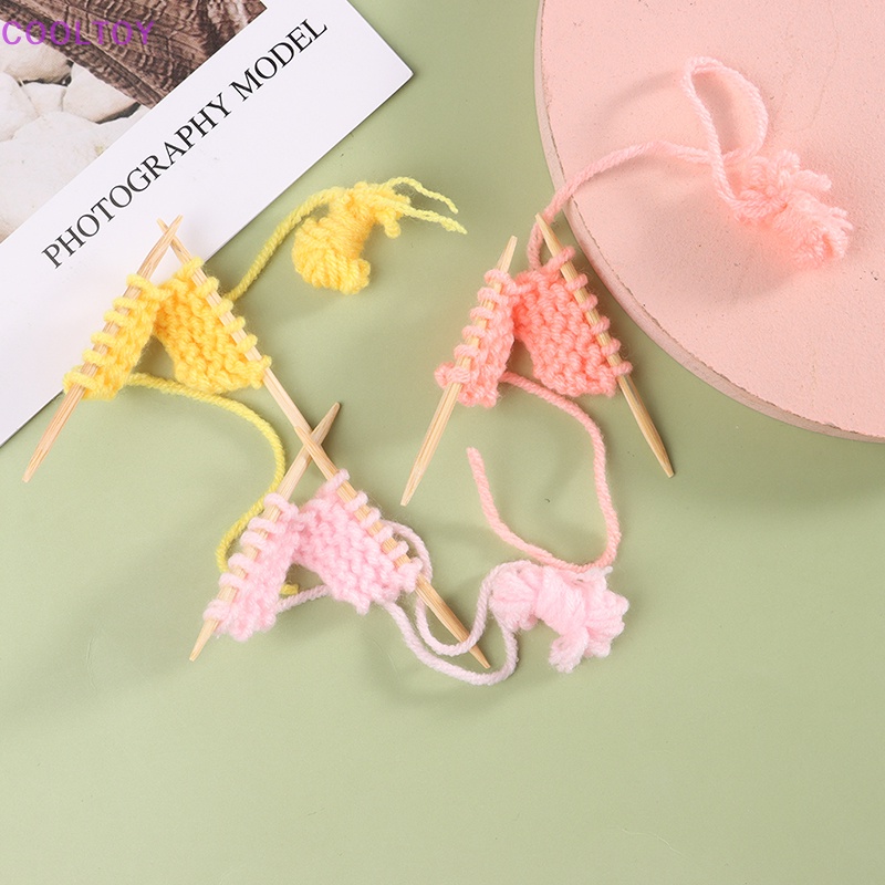 Cooltoy Phụ Kiện Đan Len Thủ Công Trang Trí Nhà Búp Bê Tỉ Lệ 1 / 12