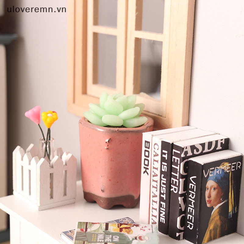 Mô Hình Chậu Cây Mọng Nước Trang Trí Nhà Búp Bê Tỉ Lệ 1: 6