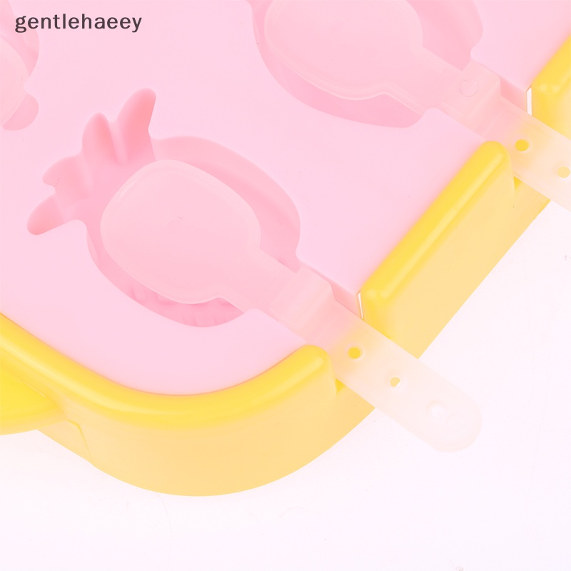 Khuôn Silicone Làm Kem Que DIY Tiện Dụng