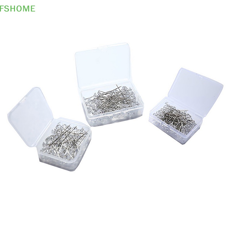 Fshome Set 50 Ghim Cài Áo Bằng Hợp Kim Trong Suốt Đính Kim Cương Giả Trang Trí Bó Hoa Đám Cưới