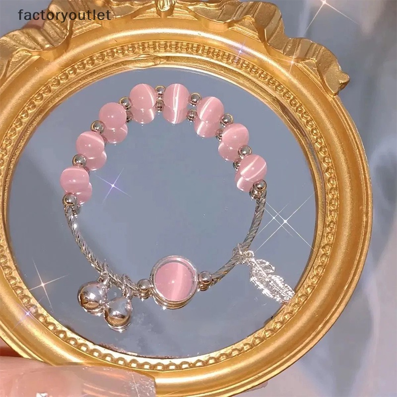 Vòng Tay Chuỗi Hạt Đá Opal Nhân Tạo Dễ Thương Thời Trang Cho Nữ