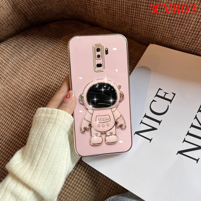 Ốp lưng samsung s9 plus samsung s9 Ốp Điện Thoại Silicone Mềm Có Vòng Đỡ Cho samsung s9 plus s9 FSZJ6 viền vuông cute thường