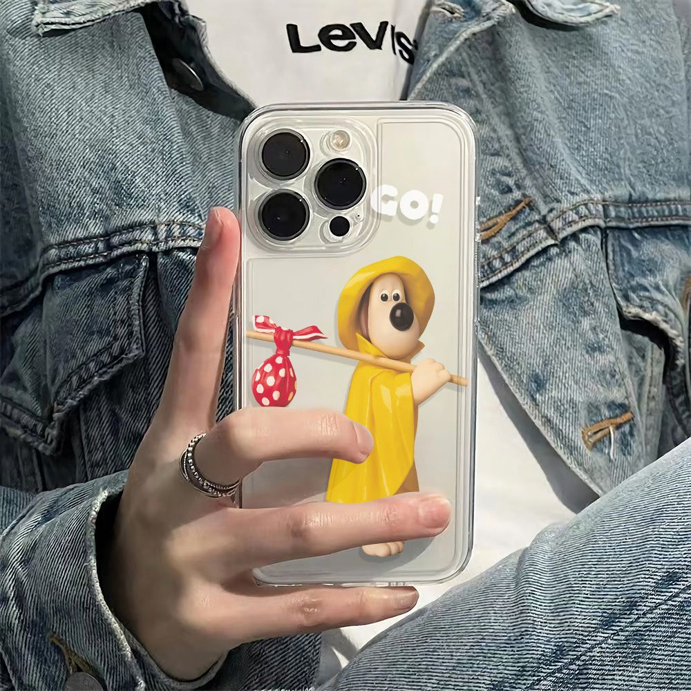 ✅Ốp Điện Thoại Mềm Chống Sốc In Hình Cún Dễ Thương Cho Iphone 14pro1178 12 13Max6In Yerr