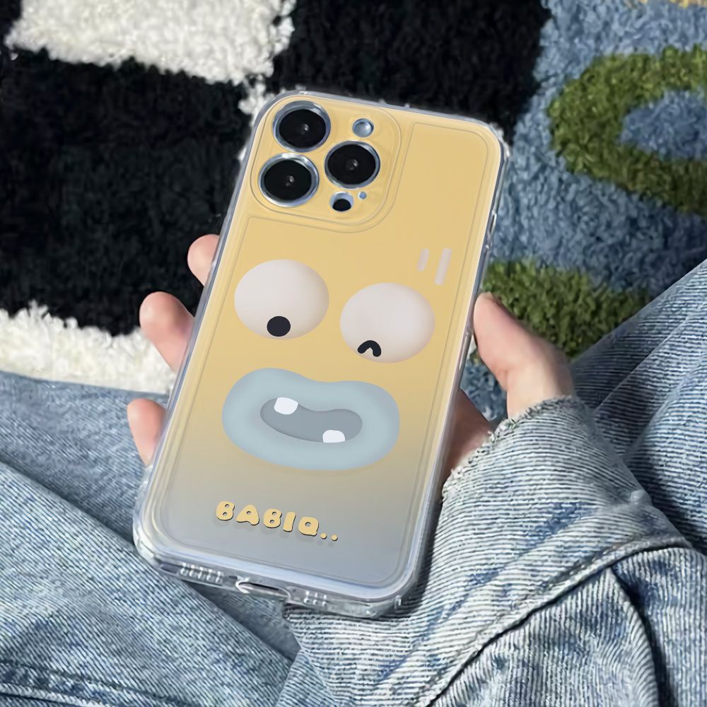 ✅Ốp Điện Thoại Mềm Chống Sốc Họa Tiết Ngộ Nghĩnh Cho Iphone 14pro 78 1311Iphone126In 6Xkj