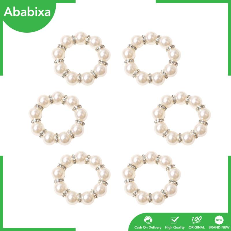 [Ababixa] 6 Kẹp Khăn Ăn Cho Đám Cưới / Lễ Kỳ Nghỉ Tinh Tế