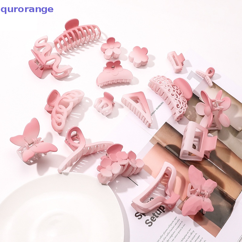 Qurorange Kẹp Tóc Đa Năng Hình Hoa Anh Đào Nở Tươi Tắn